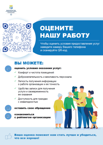 Памятка по оценке оказанных услуг